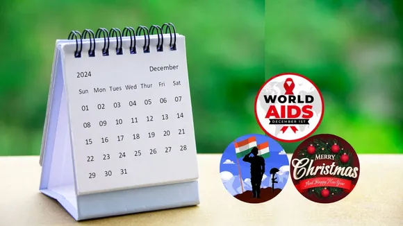 December 2024 | December 2024 Important day list | December month Festival List | Festival And Days In December 2024 | world aids day 2024 | vijay diwas | christmas day 2024