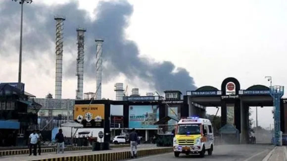 Explosion at IOCL Refinery in Koyli