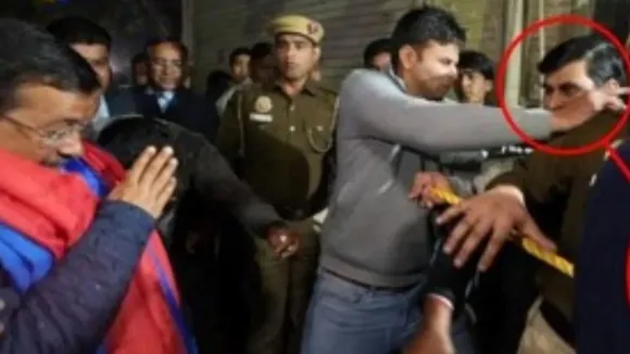 Kejriwal Attacked, Kejriwal