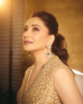 Madhuri Dixit Fashion in Gujarati