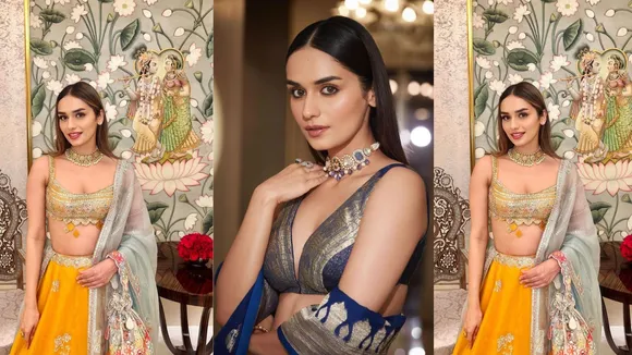 Manushi Chhillar wedding outfit Look