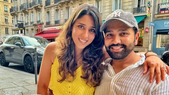 Rohit Sharma With Wife Ritika Sajdeh | Rohit Sharma | Ritika Sajdeh