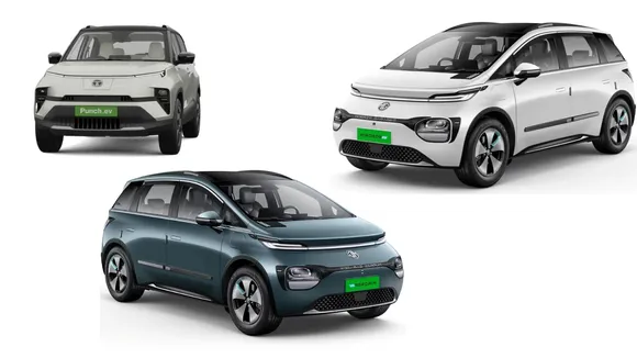 Top 5 electric cars brands, tata Motors, MG, BYD, Mahindra, EV,