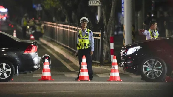 China Zhuhai city car rams into crowd