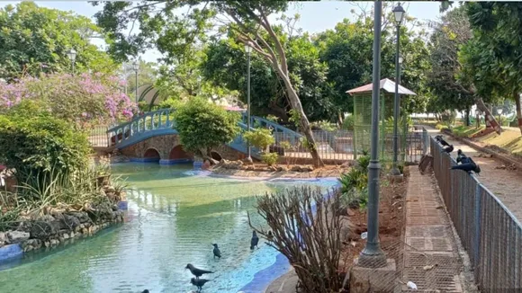 rain water harvesting, Ahmedabad Sponge park,