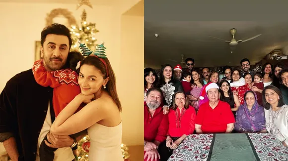 Alia Bhatt Ranbir Kapoor christmas celebration with family