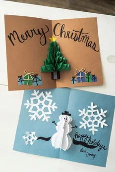 Personalized Christmas Card Ideas, Easy Handmade Christmas Card Designs