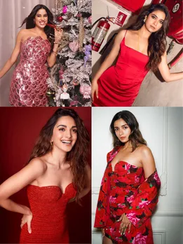 Christmas look red outfit look