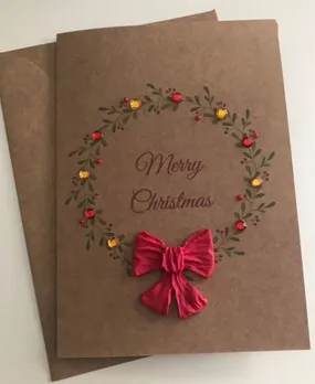 Handmade Holiday Card Inspiration, Christmas Card Making Tips, Artistic Christmas Card Designs,