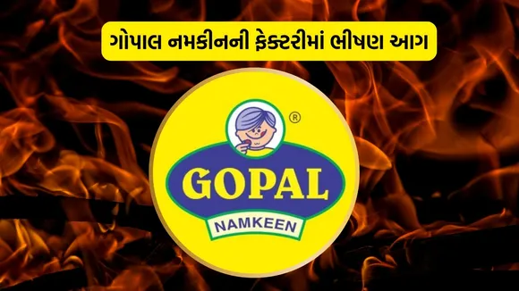 Gopal Namkeen, fire in Gopal Namkeen's factory, fire in Rajkot,