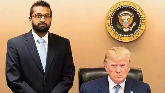 Kash Patel With US President Donald Trump | Kash Patel | New FBI Director Name | Kashyap Pramod patel