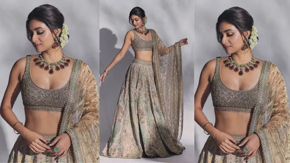 Keerthy Suresh Lahenga Look