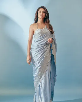 Keerthy Suresh Saree Look