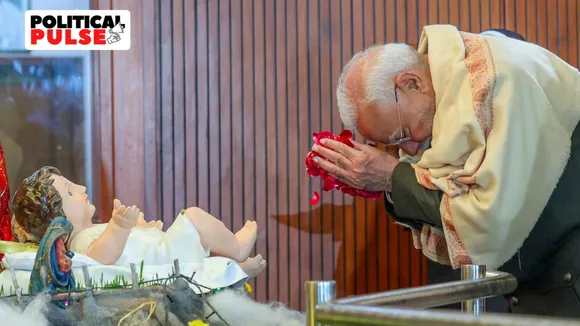 PM narendra modi church, PM narendra modi