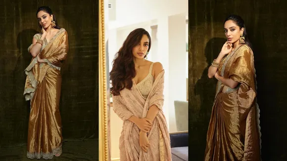 Sobhita Dhulipala Best Saree Look