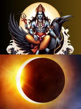 Surya grahan and shani gochar