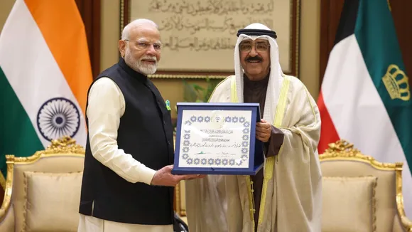 kuwait visit of PM Narendra Modi,