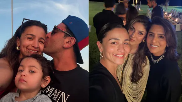 Alia bhatt New year vacation photo