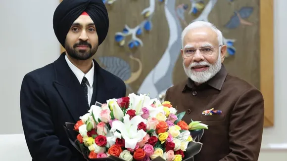 Diljit Dosanjh Meeting With PM Modi