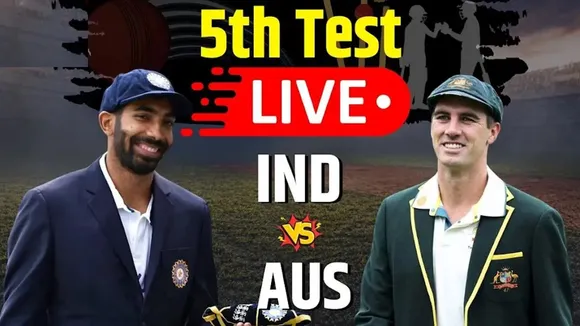 IND vs AUS 5th Test