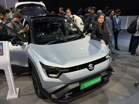 Maruti Suzuki e Vitara Unveiled | Maruti Suzuki e Vitara Launch | Maruti Suzuki e Vitara Car | Maruti e Vitara car | Maruti Suzuki electric car | Bharat Mobility Global Expo 2025 photo
