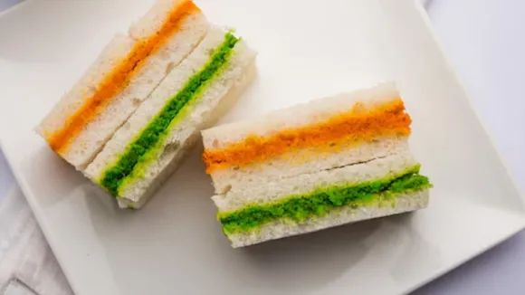 Tricolor Sandwich Recipe