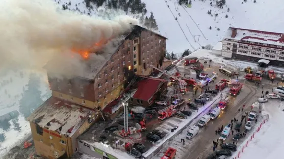 Turkey ski hotel fire, Turkey fire