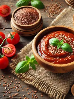 અળસી તલ ટામેટા ચટણી રેસિપી - જાણો રીત અને ફાયદા | Flaxseed Sesame Tomato Chutney Recipe and Benefits