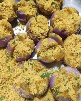 lunch recipe Pyaaz Masala Sabji