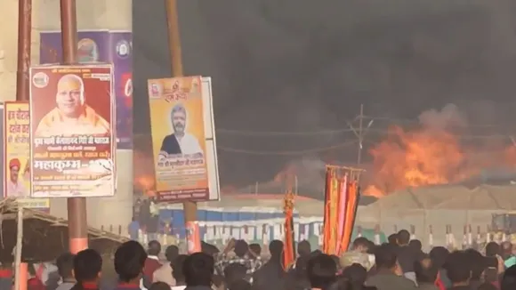 Maha kumbh 2025, Maha kumbh 2025 Fire, મહાકુંભમાં આગ