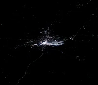 ahaKumbh Space Pictures, Space Pictures of MahaKumbh, મહાકુંભ 2025, આંતરરાષ્ટ્રીય અવકાશ મથક, 