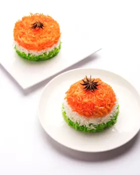 republic day special tri color pulao Recipe