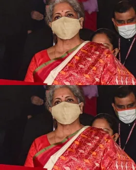 Nirmala Sitharaman budget 2021 saree