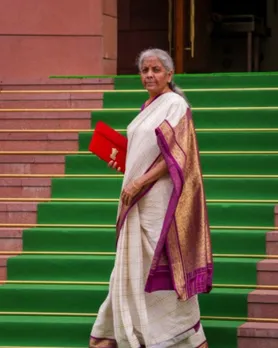 Nirmala Sitharaman budget 2024 saree
