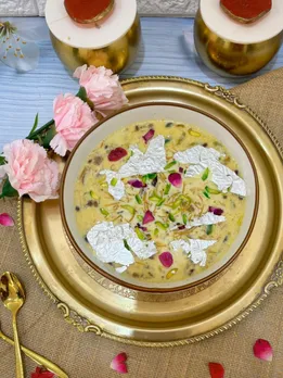 rose sheer khurma | rose sheer khurma recipe In gujarati | rose sheer khurma recipe | valentine day recipe | rose day recipe | recipe make by rose | sheer khurma ingredients