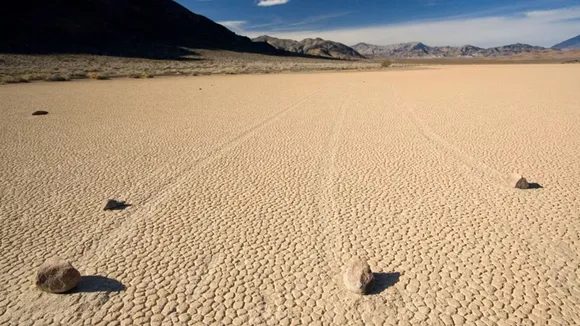 Sailing Stones of Death Valley 