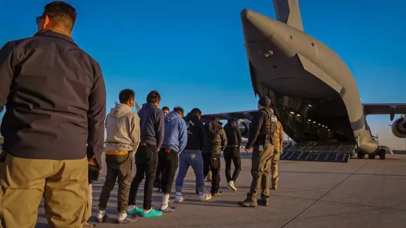 US Deports Indian | Indian Deports Form US | illegal Indian immigrants return form us | America | US Indian immigrants