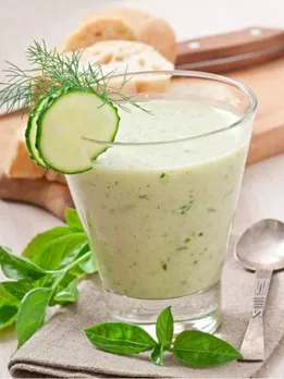 cucumber cooler recipe in Gujarati