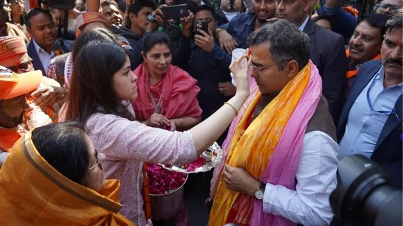 અરવિંદ કેજરીવાલે હરાવનાર પ્રવેશ વર્માએ મંત્રી પદના શપથ લીધા - photo - X