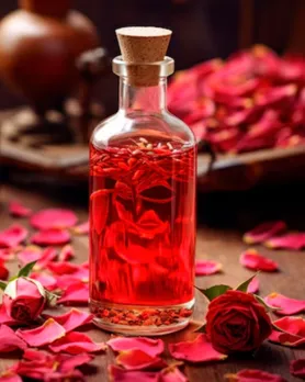 rose water and gylcrine