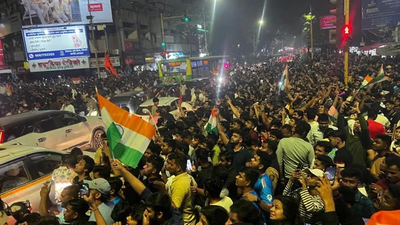 Champions Trophy 2025 India Champion celebration | ચેમ્પિયન્સ ટ્રોફી 2025 ભારત ચેમ્પિયન બનતાં દેશમાં દિવાળી જેવો માહોલ