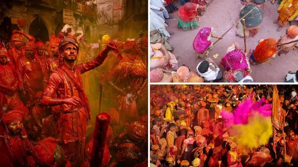 Holi 2025 | Holi celebration in barsana | barsana lathmar holi | barsana laddu mar holi | holi celebration in mathura | holi celebration in vrindavan | holi dhuleti 2025