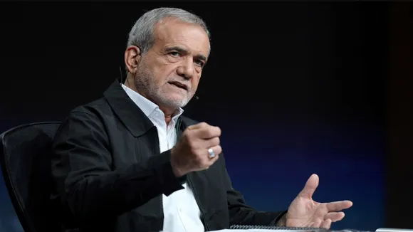 Iran's President Massoud Pezheshkian