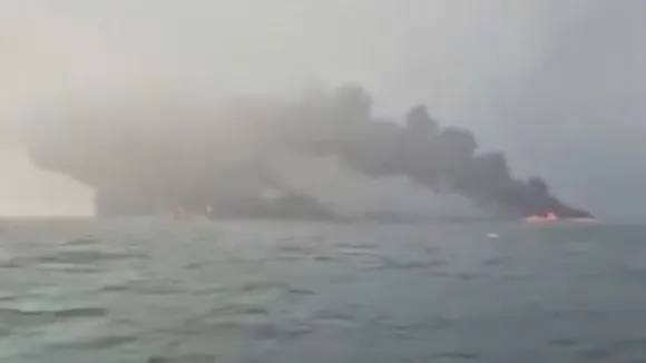 North Sea Ship Collision