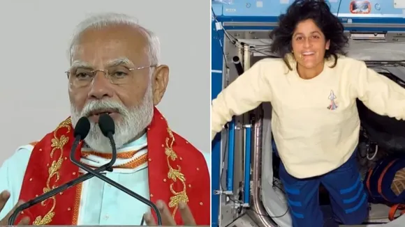 PM Modi, Sunita Williams