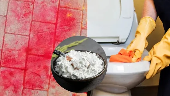 Holi 2025, how to remove color from bathroom