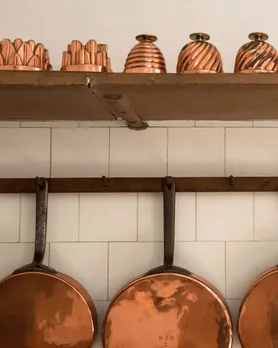 drinking water in copper vessel