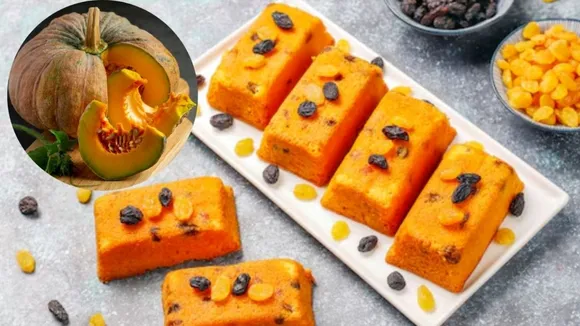 kaddu burfi, pumpkin barfi
