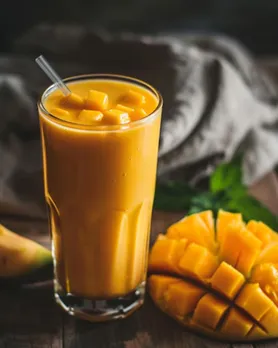 mango smoothie Recipe in gujarati