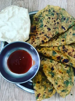 multigrain methi thepla recipe in gujarati